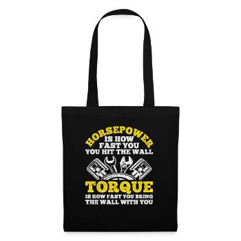 Mécanicien Tuning Tuner Car Lover Cadeau Pfe - Sac en tissu - noir - Devant