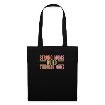 Maman Soutien à la maman - Sac en tissu - noir - Devant