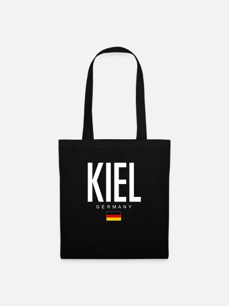 Kiel - Stoffbeutel - Schwarz