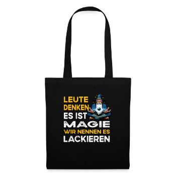 People Thinking Magic Painting Painter - Tote Bag - black - Front