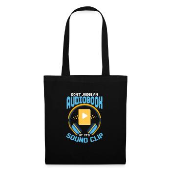 Beyond The Clip: The Depth of Audiobooks - Tote Bag - black - Front