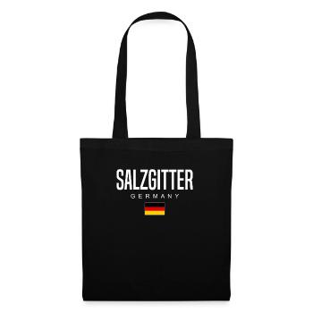 Salzgitter - Stoffbeutel - Schwarz - Vorne