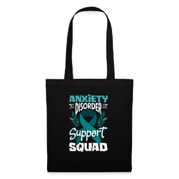 Sarcelle d’hiver SSPT Stress Trouble anxieux - Sac en tissu - noir - Devant
