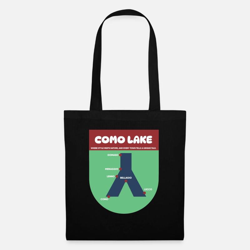 COMO LAKE - Tote Bag - black