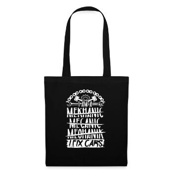 I'm a Mekhanic Mecanic Meohanik I repair - Tote Bag - black - Front