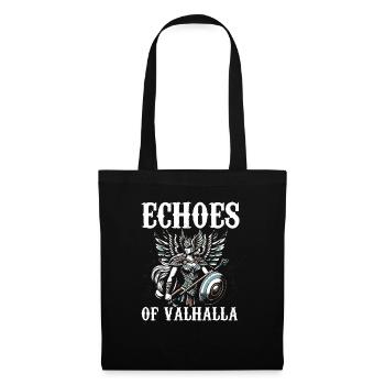 Valkyrie Warrior Odin Valkyrja Mythologie nordique - Sac en tissu - noir - Devant