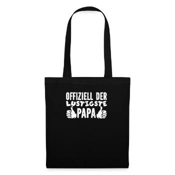 Vater Papa Funniest Dad - Tote Bag - black - Front