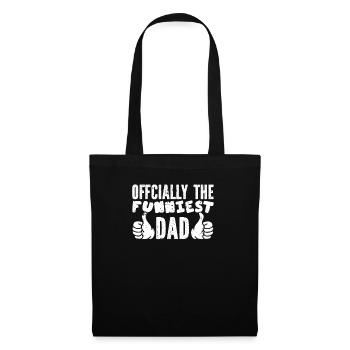 Vater Papa Funniest Dad - Tote Bag - black - Front