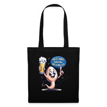 65 years ago, I was the fastest - Tote Bag - black - Front