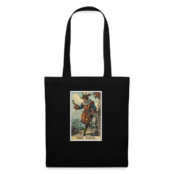 Tarot Cards Tarot Card The Fool The Fool - Tote Bag - black - Front