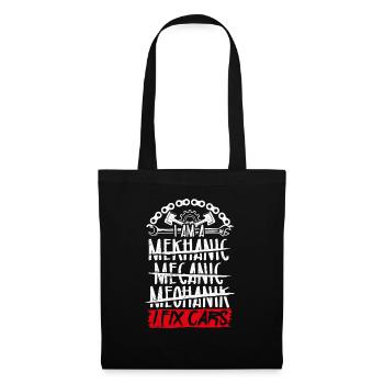 Tuner Voiture Passionné Réparation Outil Mécanicien - Sac en tissu - noir - Devant