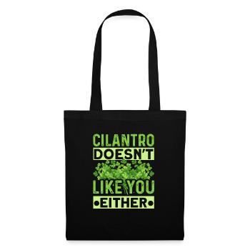 Coriander Day Coriander Hater Coriander - Tote Bag - black - Front