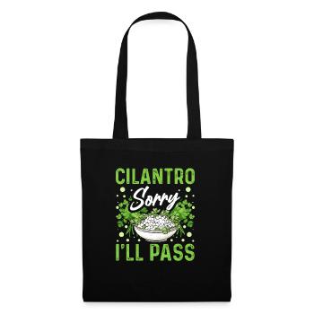 Coriander Day Coriander Hater Coriander - Tote Bag - black - Front