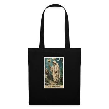 Carte de Tarot Carte de Tarot L’Ermite L’Ermite - Sac en tissu - noir - Devant