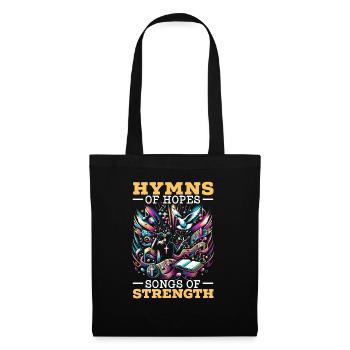 Gospel Music Religious Bible Scripture Christian - Tote Bag - black - Front