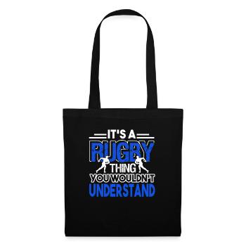 Rugby It's A Rugby Thing - Tote Bag - black - Front