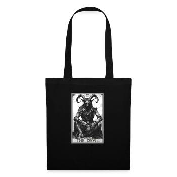 Tarot Cards Tarot Card The Devil The Devil - Tote Bag - black - Front