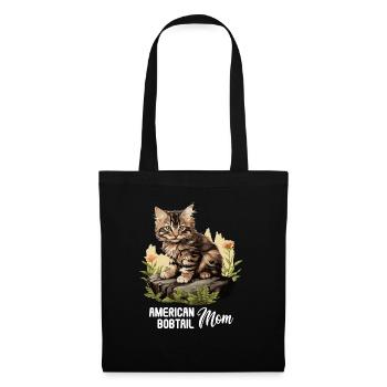 Cat Cats American Bobtail - Tote Bag - black - Front
