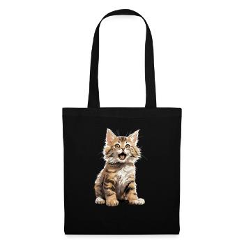 Cat Cats American Bobtail - Tote Bag - black - Front