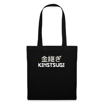 Kintsugi Kintsukuroi Imperfect japan - Stoffbeutel - Schwarz - Vorne