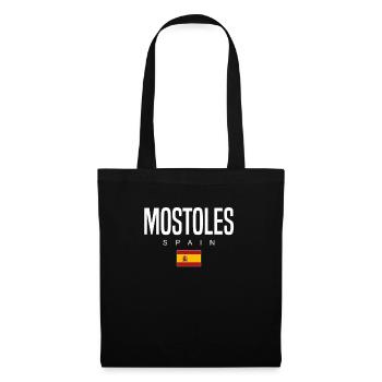 Mostoles Spanien - Stoffbeutel - Schwarz - Vorne