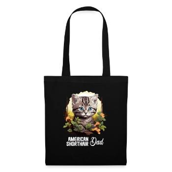 Cat Cats American Shorthair - Tote Bag - black - Front