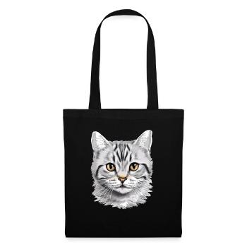 Cat Cats American Shorthair - Tote Bag - black - Front