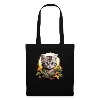 Cat Cats American Shorthair - Tote Bag - black - Front