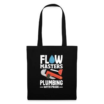 Flow Masters Plumbing Pride Professional Plumber - Tote Bag - black - Front