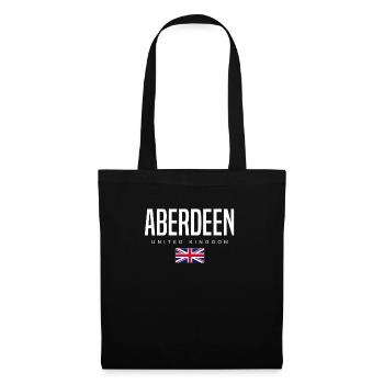 Aberdeen Vereinigtes Königreich - Stoffbeutel - Schwarz - Vorne