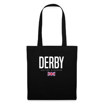 Derby, Royaume-Uni - Sac en tissu - noir - Devant