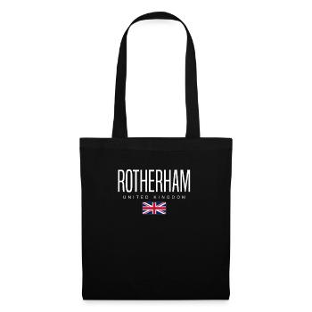Rotherham, England, United Kingdom - Tote Bag - black - Front