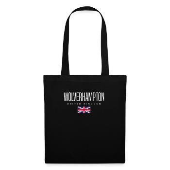 Wolverhampton, England, United Kingdom - Tote Bag - black - Front