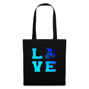 Women's MTB Cycling Cycling Cyclists Men - Tote Bag - black - Front