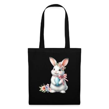 Easter Easter Bunny Easter Eve Easter Sunday Easter Egg Spring - Tote Bag - black - Front