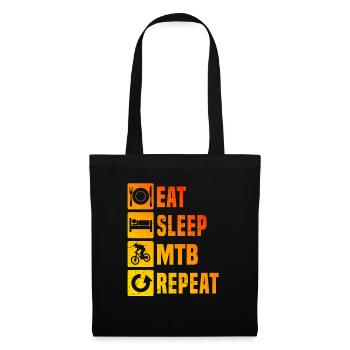 Cyclisme Cyclisme VTT Cycliste - Sac en tissu - noir - Devant