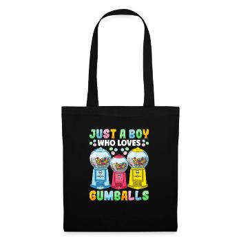 Funny chewing gum machine - Tote Bag - black - Front