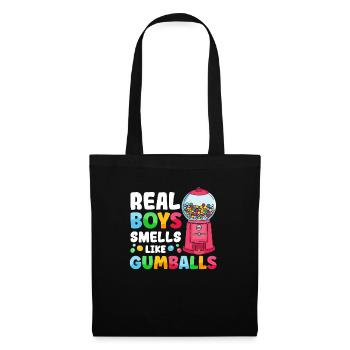 Funny chewing gum machine - Tote Bag - black - Front