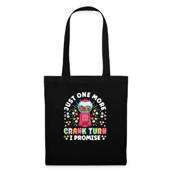 Funny chewing gum machine - Tote Bag - black - Front