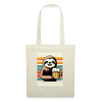 The free beer Fred is called backwards, also the - Tote Bag - nature - Front