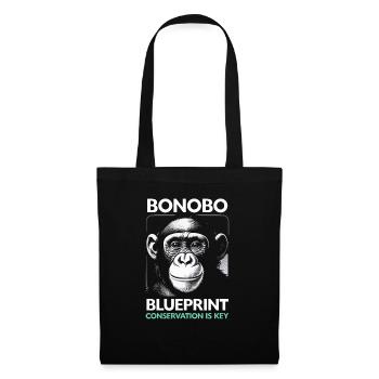 Endangered Species Bonobo Animal Rights Activist - Tote Bag - black - Front