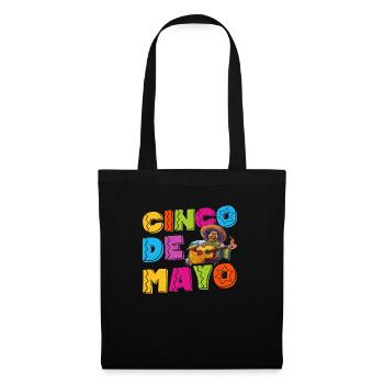 Mexikanische Fiesta Cinco De Mayo - Stoffbeutel - Schwarz - Vorne