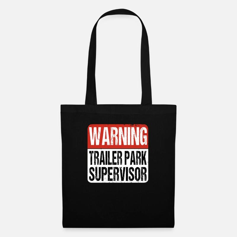 Trailerpark Legend Supervisor - Platzwart - Stoffbeutel - Schwarz