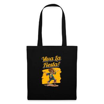Fiesta mexicaine Cinco De Mayo - Sac en tissu - noir - Devant