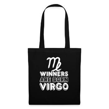 Virgo Winners Are Born Virgo Horoscope - Tote Bag - black - Front