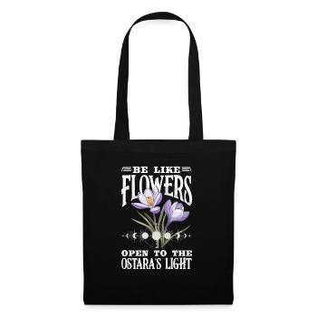 Pâques Eostre Printemps païen - Sac en tissu - noir - Devant