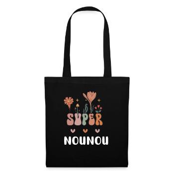 Super Nanny Bohemian Flowers - Tote Bag - black - Front