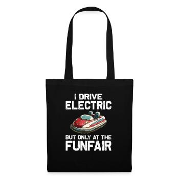 I Drive Electric Funfair Bumper Cars - Tote Bag - black - Front