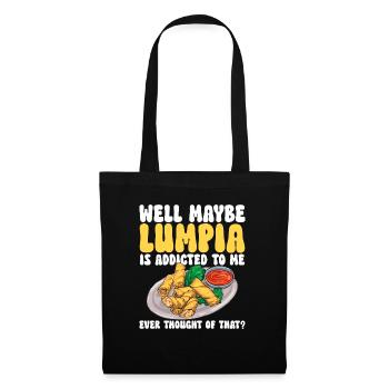 Lumpia Filipino Food Philippines - Tote Bag - black - Front
