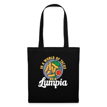 Lumpia Filipino Food Philippines - Tote Bag - black - Front